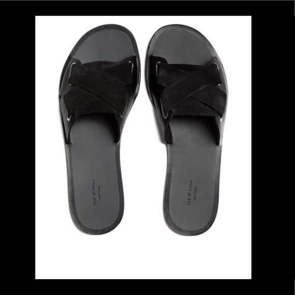 rag & bone Shoes - 🔥HOST PICK🔥rag & bone black Nora slides